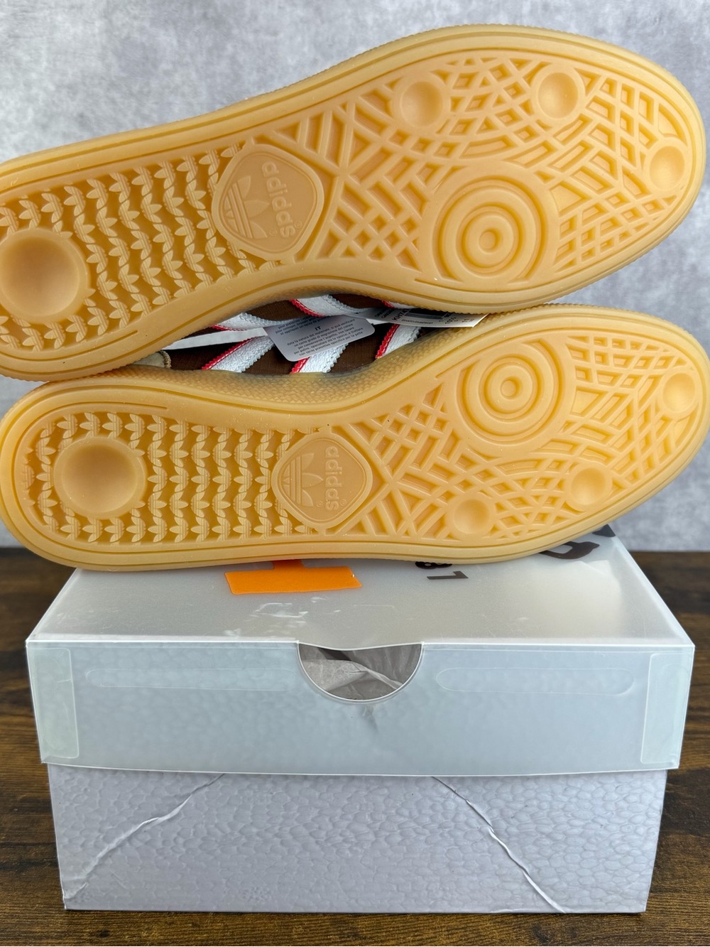 NEW adidas Handball Spezial Fresh Rags Hot Boiled Peanuts Size 11 KH7477 LE /813 - Picture 8 of 11